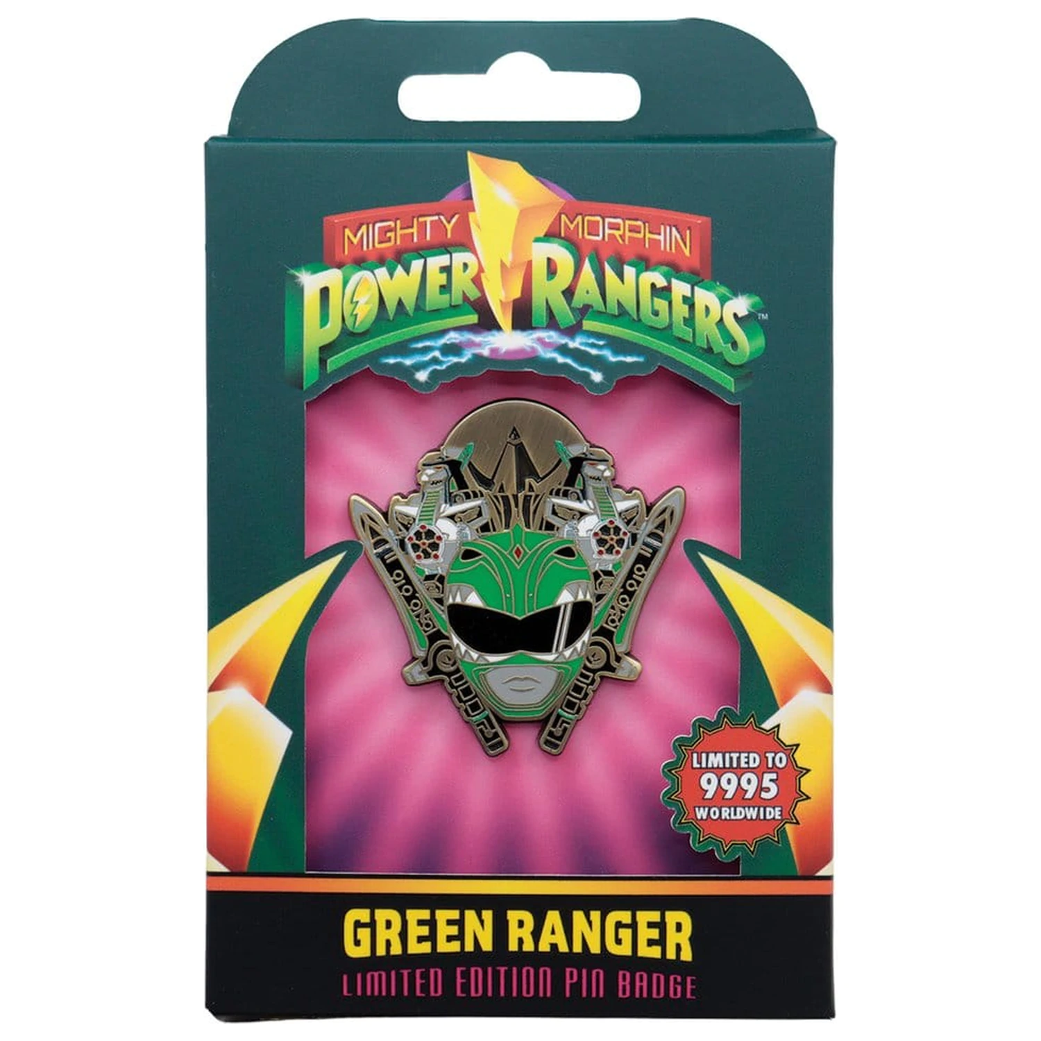 Power Rangers odznáček Green Ranger Limited Edition fotografii produktu