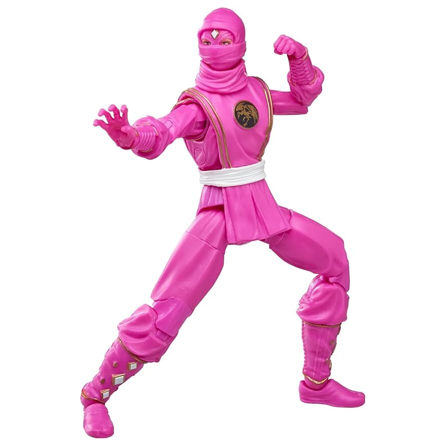 Power Rangers Lightning Collection Mighty Morphin Ninja Pink Ranger figurka 15cm fotografii produktu