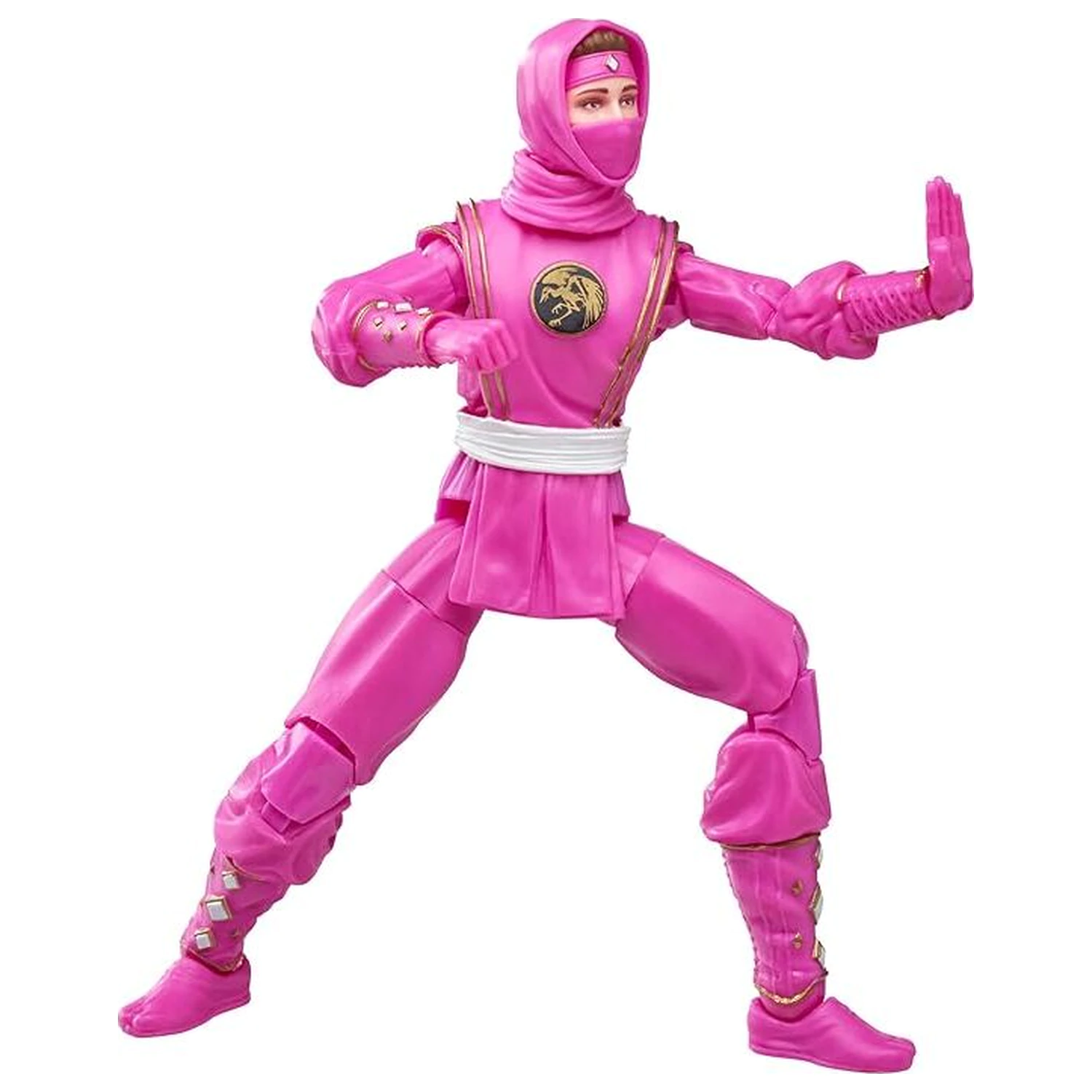 Power Rangers Lightning Collection Mighty Morphin Ninja Pink Ranger figurka 15cm fotografii produktu