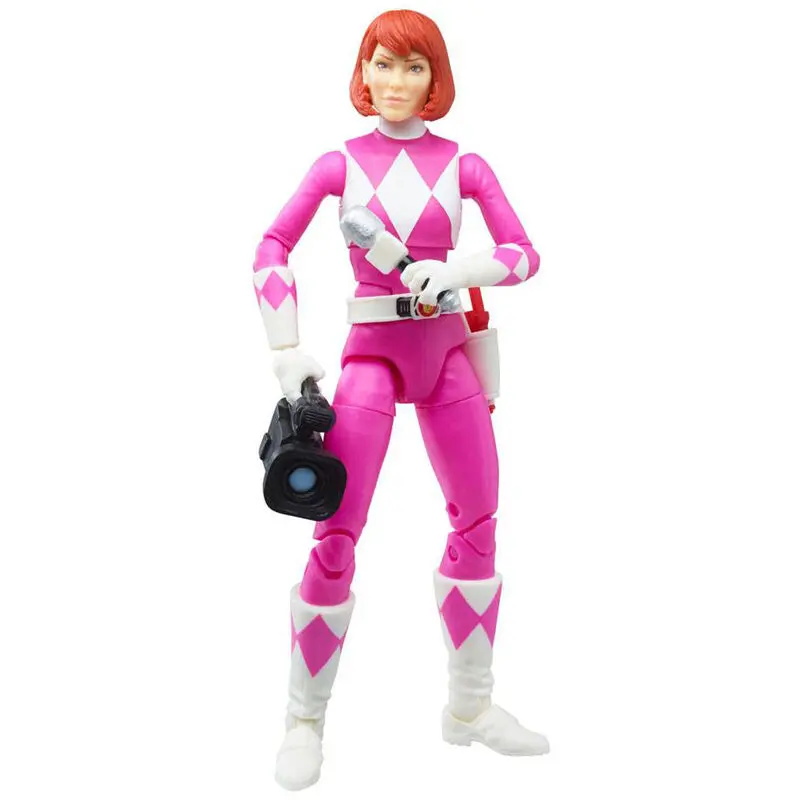 Power Rangers x TMNT Lightning Collection akční figurky 2022 Morphed April O'Neil a Michelangelo fotografii produktu