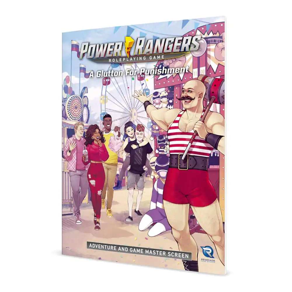 Power Rangers RPG kniha A Glutton for Punishment Adventure & GM Screen *Englische Version* fotografii produktu