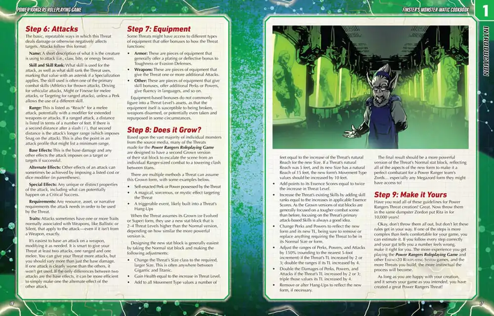 Power Rangers RPG book Finster's Monster-Matic Cookbook Sourcebook Anglická verzePower Rangers RPG kniha Finster's Monster-Matic Cookbook Sourcebook Anglická verze fotografii produktu
