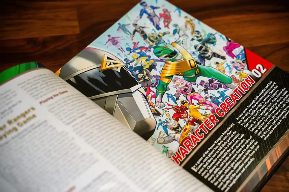 Power Rangers RPG Rulebook Core *English Version* - Základní příručka pravidel RPG fotografii produktu
