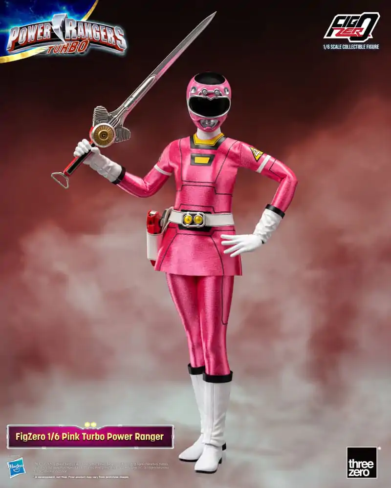 Power Rangers Turbo FigZero Akční figurka 1/6 Růžový Turbo Power Ranger 30 cm fotografii produktu