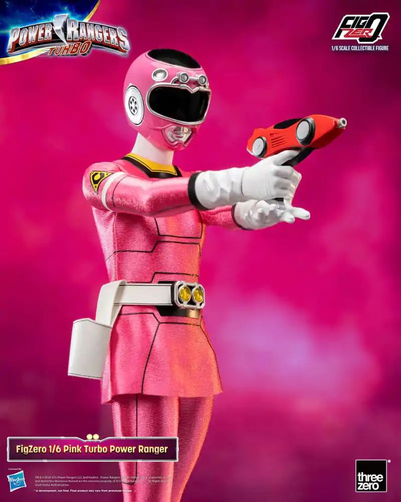 Power Rangers Turbo FigZero Akční figurka 1/6 Růžový Turbo Power Ranger 30 cm fotografii produktu