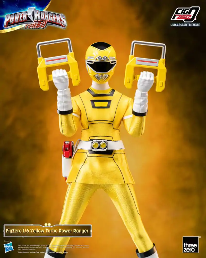 Power Rangers Turbo FigZero akční figurka 1/6 Žlutý Turbo Power Ranger 30 cm fotografii produktu