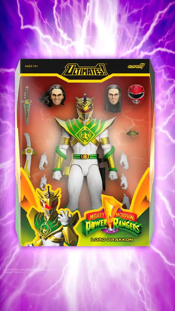 Power Rangers Ultimates Akční figurka Mighty Morphin Power Rangers Lord Drakkon 18 cm fotografii produktu