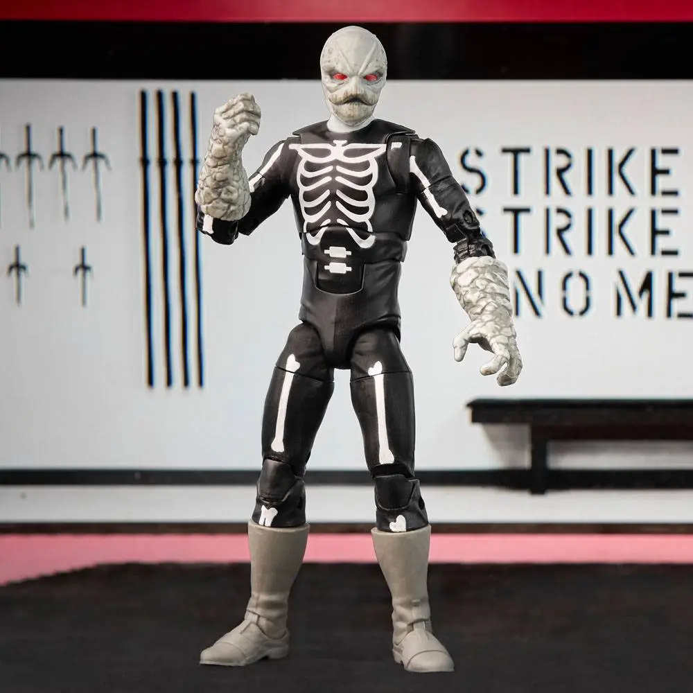 Power Rangers x Cobra Kai Ligtning Collection Akční figurka Skeleputty 15 cm fotografii produktu