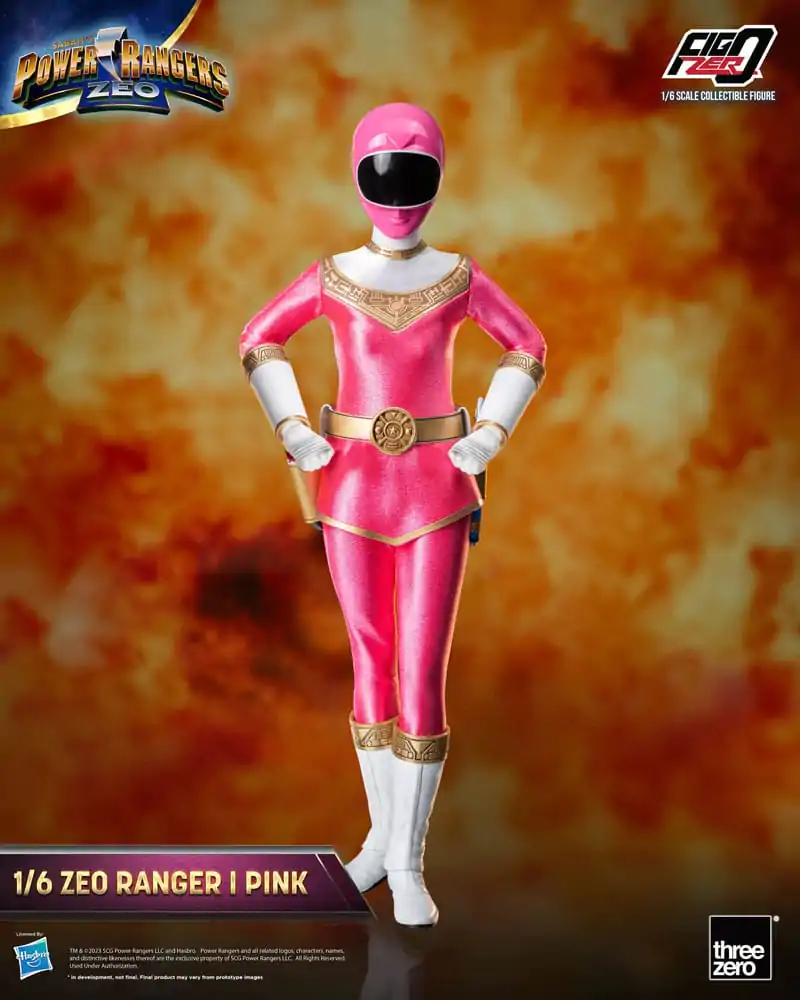Power Rangers Zeo FigZero Akční figurka 1/6 Ranger I Pink 30 cm fotografii produktu