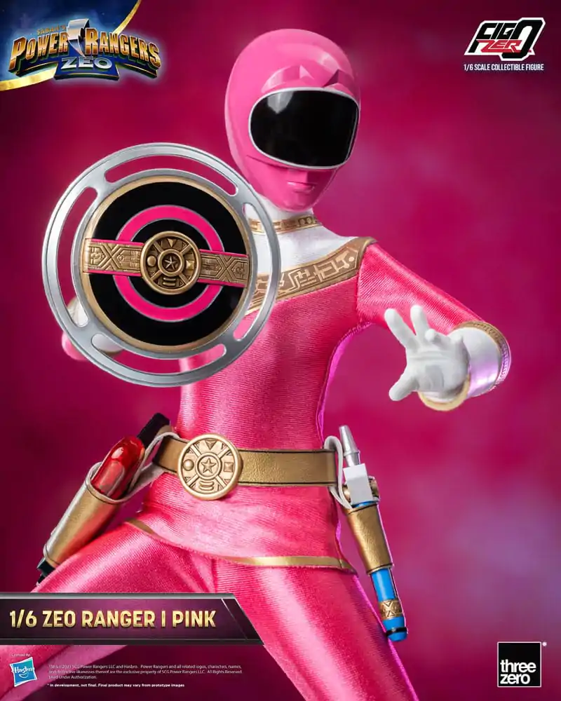 Power Rangers Zeo FigZero Akční figurka 1/6 Ranger I Pink 30 cm fotografii produktu