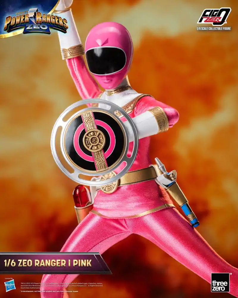 Power Rangers Zeo FigZero Akční figurka 1/6 Ranger I Pink 30 cm fotografii produktu