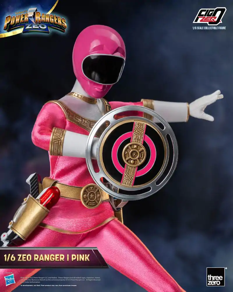 Power Rangers Zeo FigZero Akční figurka 1/6 Ranger I Pink 30 cm fotografii produktu