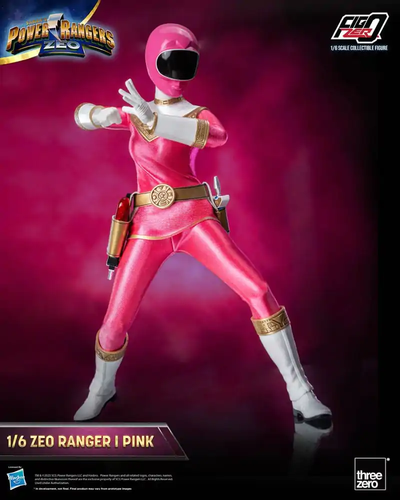Power Rangers Zeo FigZero Akční figurka 1/6 Ranger I Pink 30 cm fotografii produktu