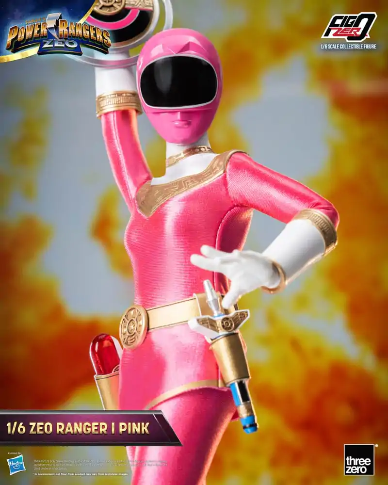 Power Rangers Zeo FigZero Akční figurka 1/6 Ranger I Pink 30 cm fotografii produktu