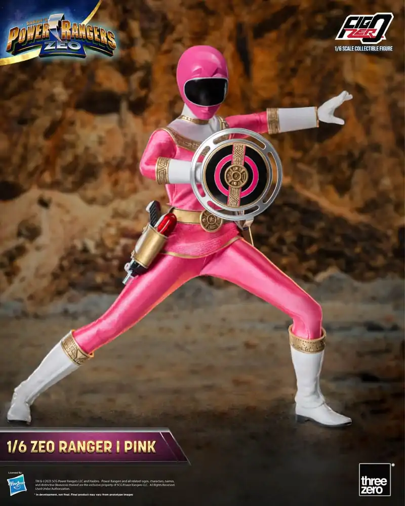 Power Rangers Zeo FigZero Akční figurka 1/6 Ranger I Pink 30 cm fotografii produktu