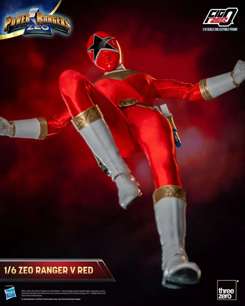 Power Rangers Zeo FigZero akční figurka 1/6 Ranger V Red 30 cm fotografii produktu