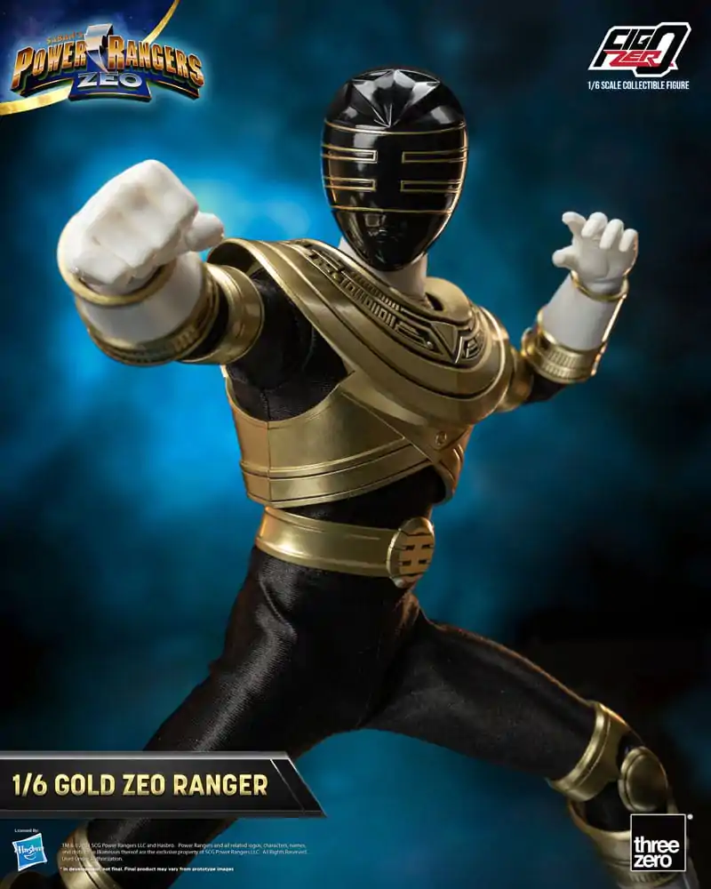 Power Rangers Zeo FigZero Akční figurka 1/6 Gold Zeo Power Ranger 30 cm fotografii produktu
