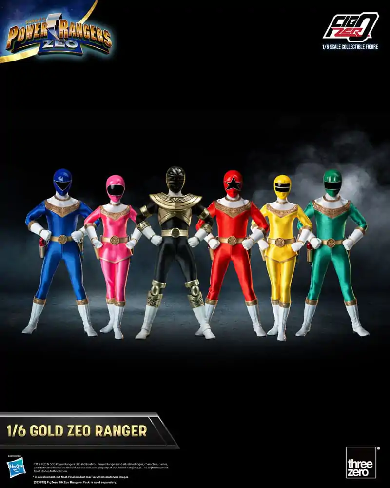 Power Rangers Zeo FigZero Akční figurka 1/6 Gold Zeo Power Ranger 30 cm fotografii produktu