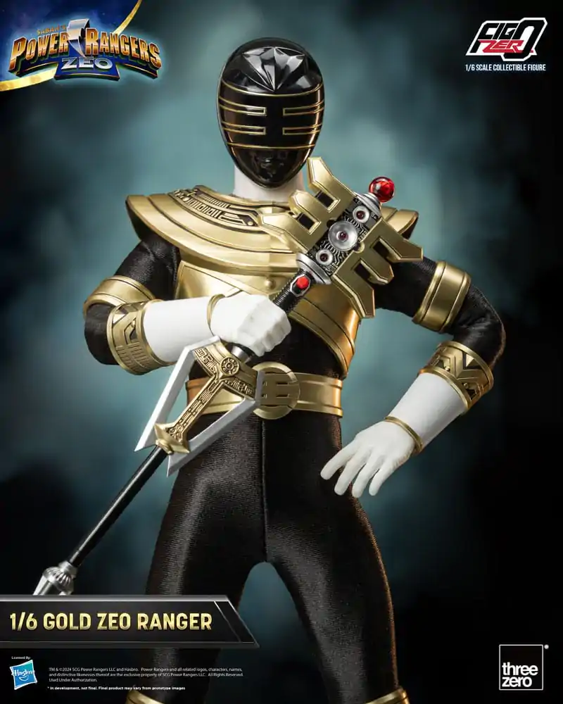 Power Rangers Zeo FigZero Akční figurka 1/6 Gold Zeo Power Ranger 30 cm fotografii produktu
