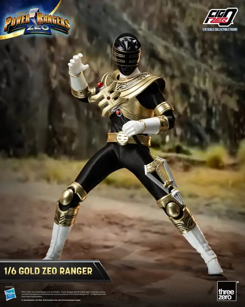 Power Rangers Zeo FigZero Akční figurka 1/6 Gold Zeo Power Ranger 30 cm fotografii produktu
