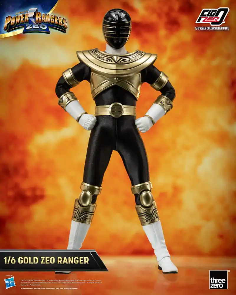 Power Rangers Zeo FigZero Akční figurka 1/6 Gold Zeo Power Ranger 30 cm fotografii produktu