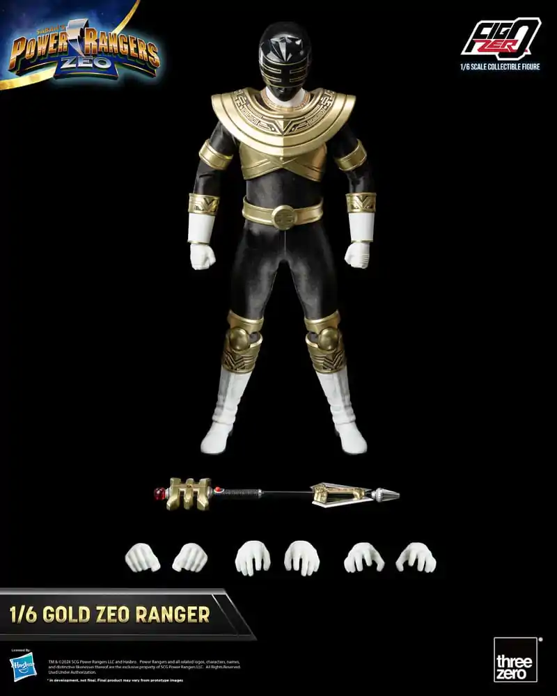 Power Rangers Zeo FigZero Akční figurka 1/6 Gold Zeo Power Ranger 30 cm fotografii produktu