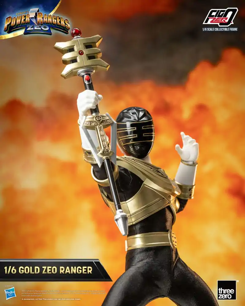 Power Rangers Zeo FigZero Akční figurka 1/6 Gold Zeo Power Ranger 30 cm fotografii produktu