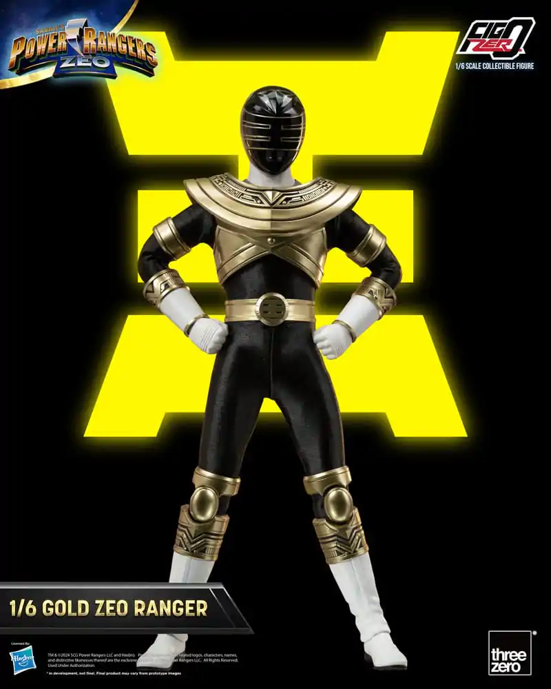 Power Rangers Zeo FigZero Akční figurka 1/6 Gold Zeo Power Ranger 30 cm fotografii produktu