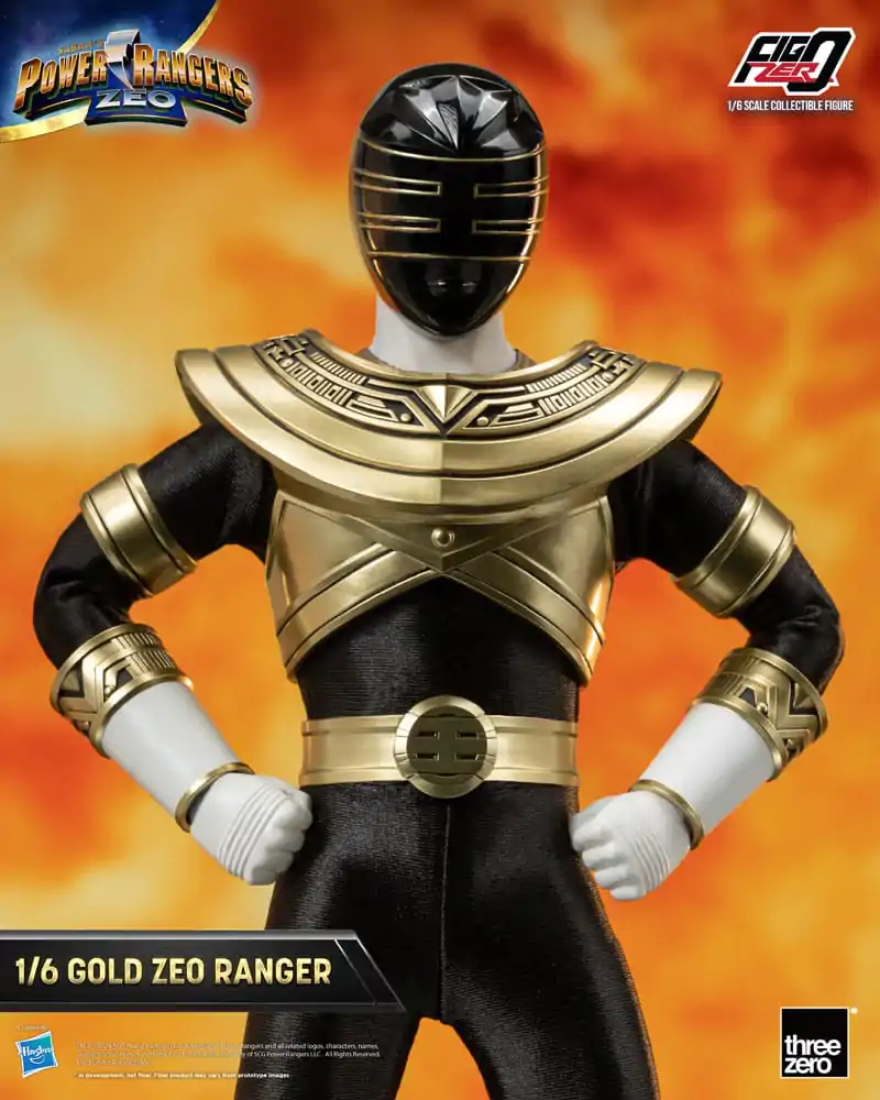 Power Rangers Zeo FigZero Akční figurka 1/6 Gold Zeo Power Ranger 30 cm fotografii produktu