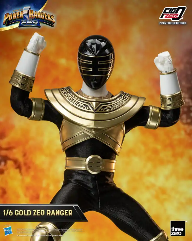 Power Rangers Zeo FigZero Akční figurka 1/6 Gold Zeo Power Ranger 30 cm fotografii produktu