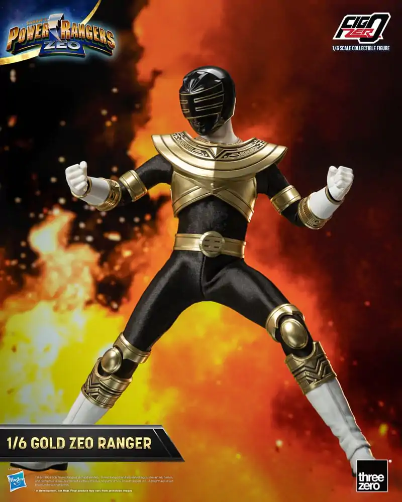 Power Rangers Zeo FigZero Akční figurka 1/6 Gold Zeo Power Ranger 30 cm fotografii produktu