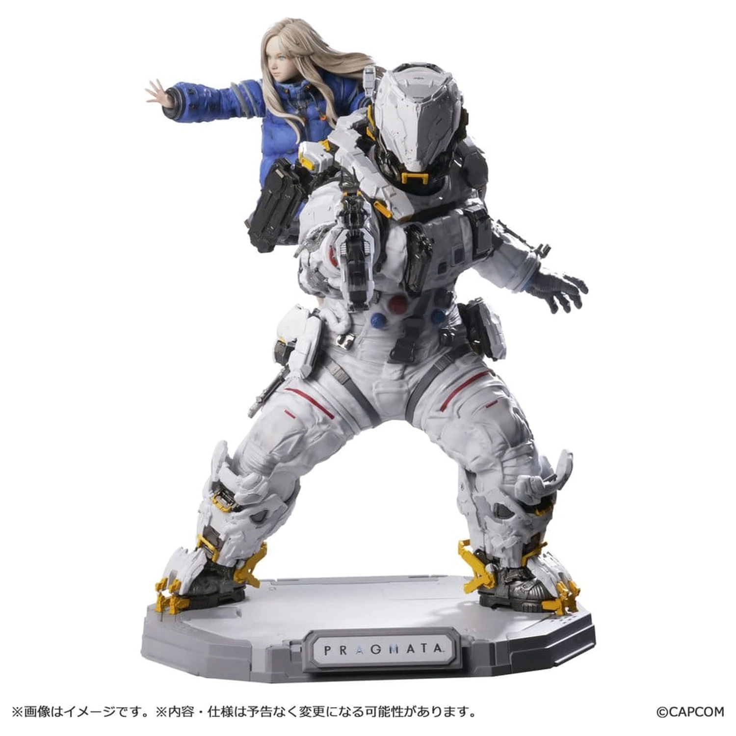 Pragmata Capcom Figure Builder Creator's Model PVC figurka Hugh & Diana 28 cm fotografii produktu