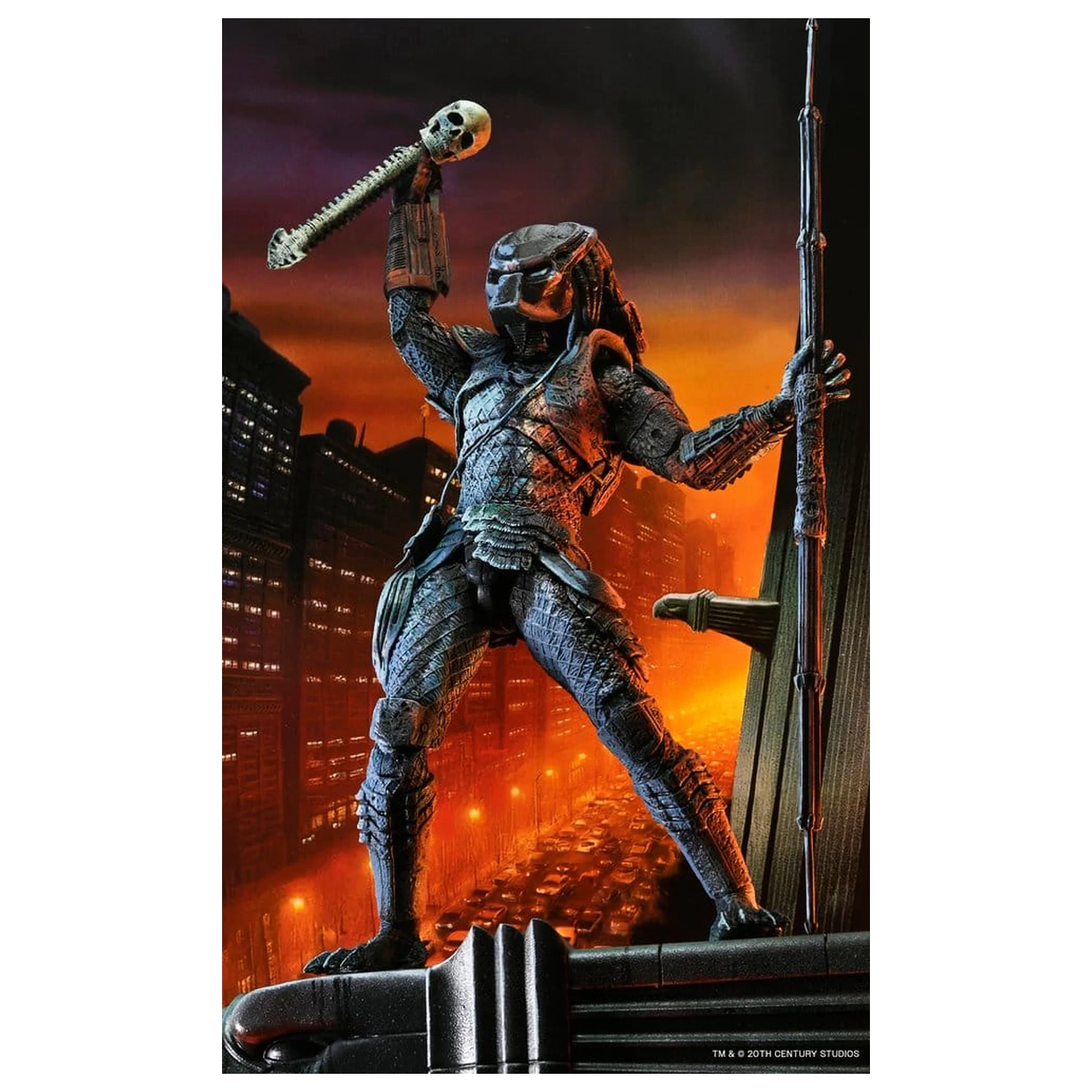 Akční figurka Predator 2 City Hunter Poster Series 18 cm fotografii produktu