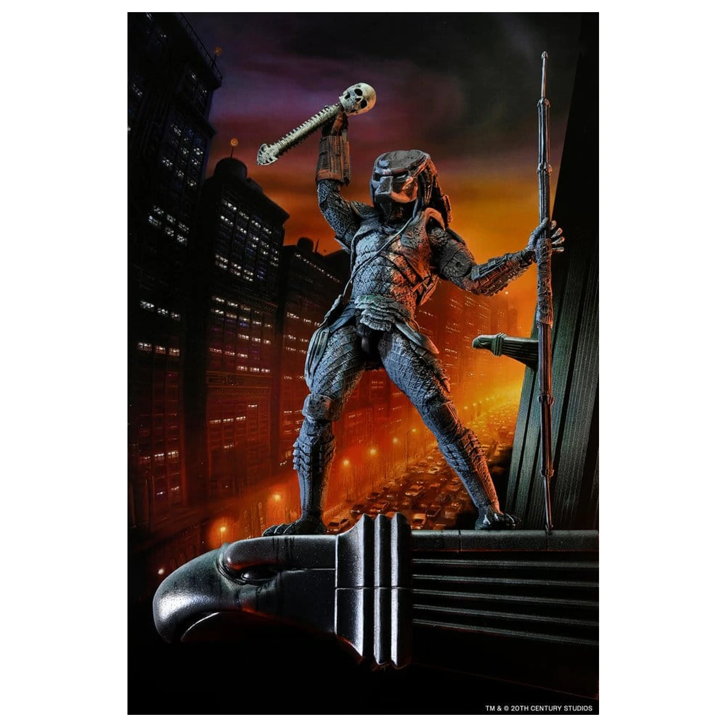 Akční figurka Predator 2 City Hunter Poster Series 18 cm fotografii produktu