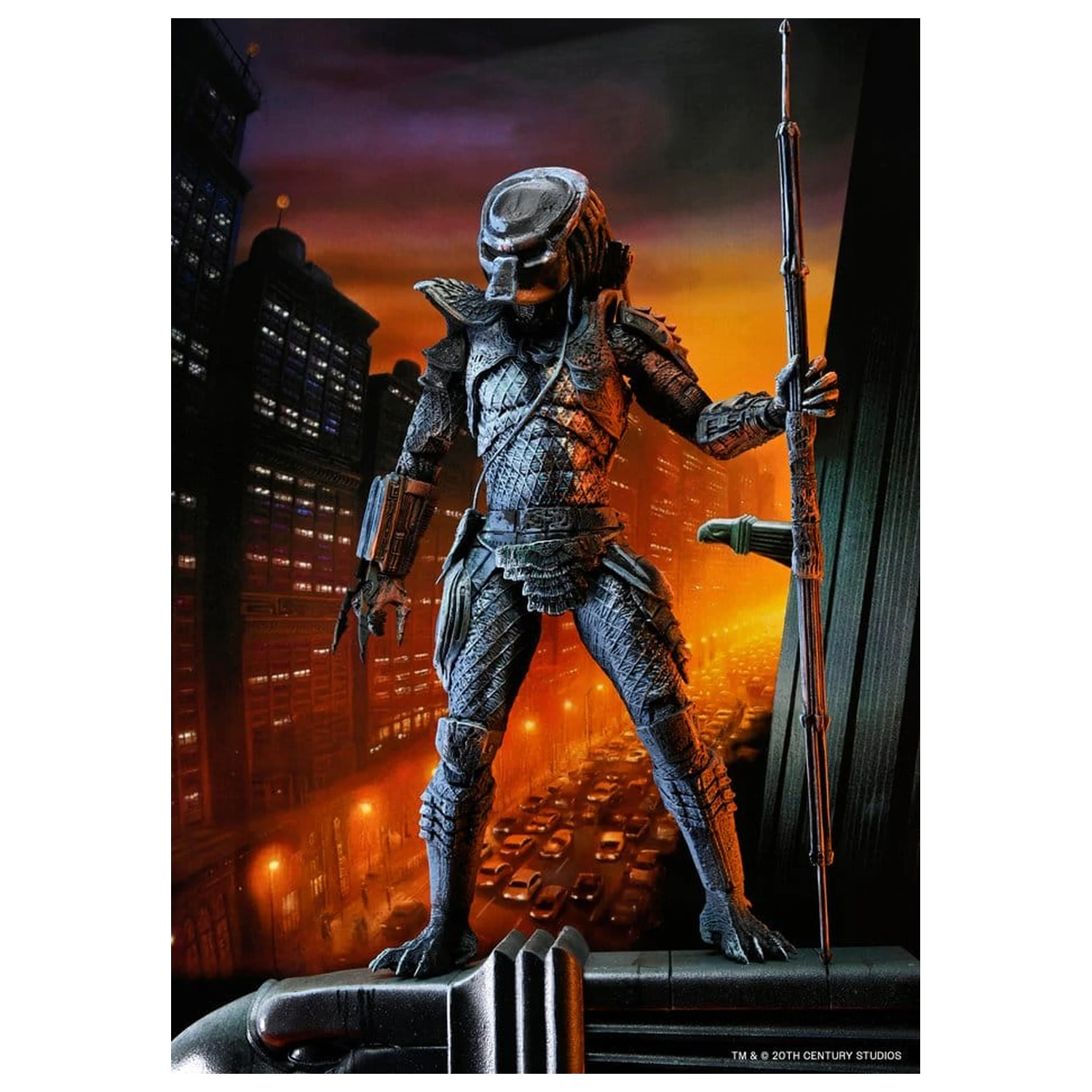 Akční figurka Predator 2 City Hunter Poster Series 18 cm fotografii produktu