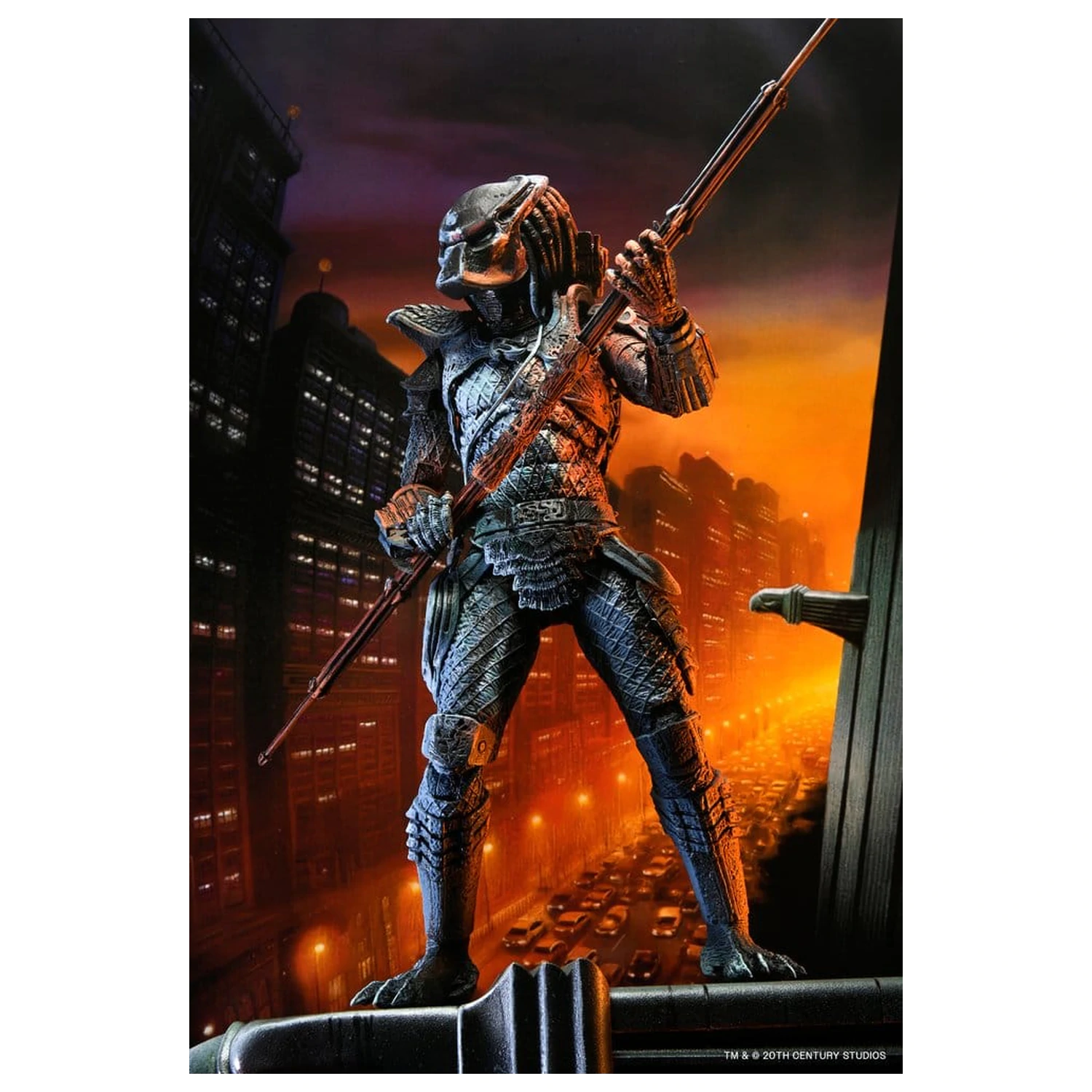 Akční figurka Predator 2 City Hunter Poster Series 18 cm fotografii produktu