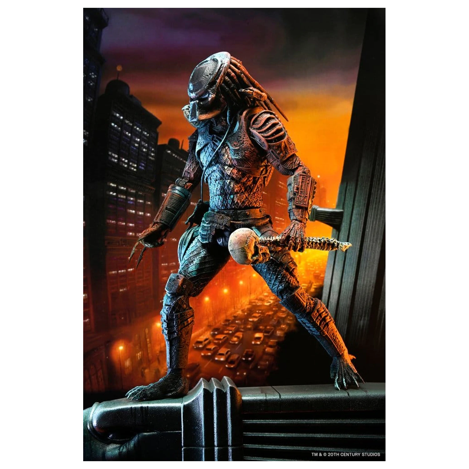 Akční figurka Predator 2 City Hunter Poster Series 18 cm fotografii produktu
