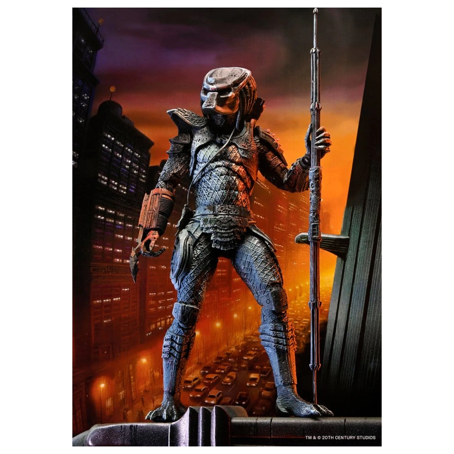 Akční figurka Predator 2 City Hunter Poster Series 18 cm fotografii produktu