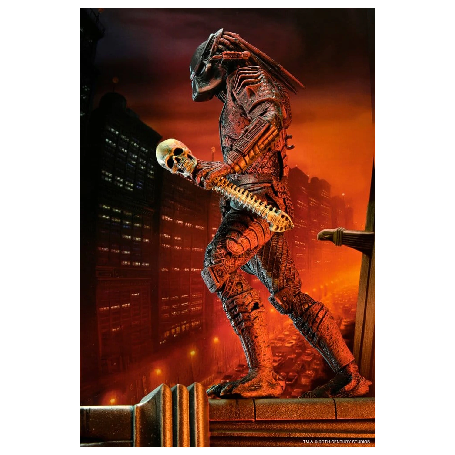 Akční figurka Predator 2 City Hunter Poster Series 18 cm fotografii produktu