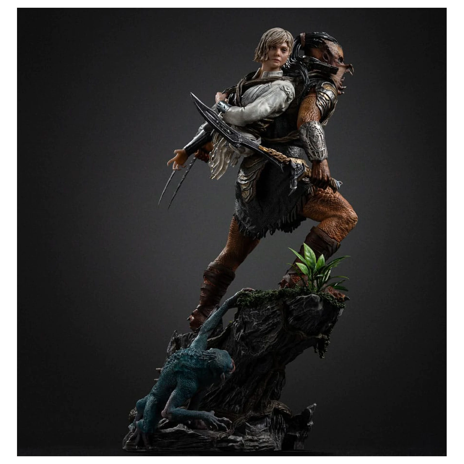 Predator: Badlands Soška v měřítku 1/10 Predator Dek & Thia 27 cm fotografii produktu