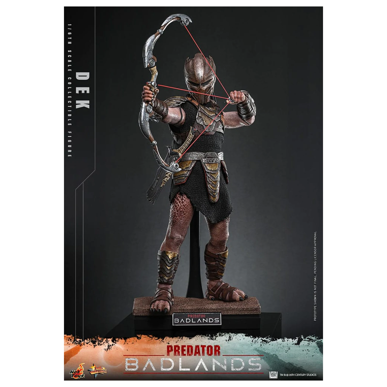 Predator: Badlands Movie Masterpiece akční figurka 1/6, 30 cm fotografii produktu