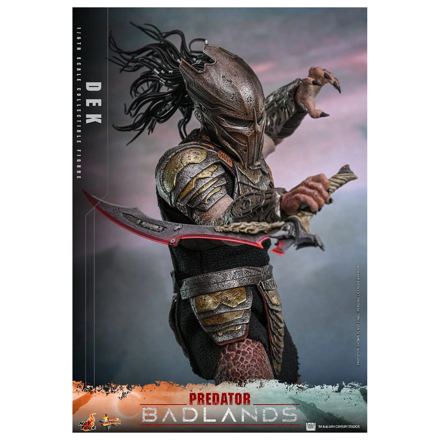 Predator: Badlands Movie Masterpiece akční figurka 1/6, 30 cm fotografii produktu