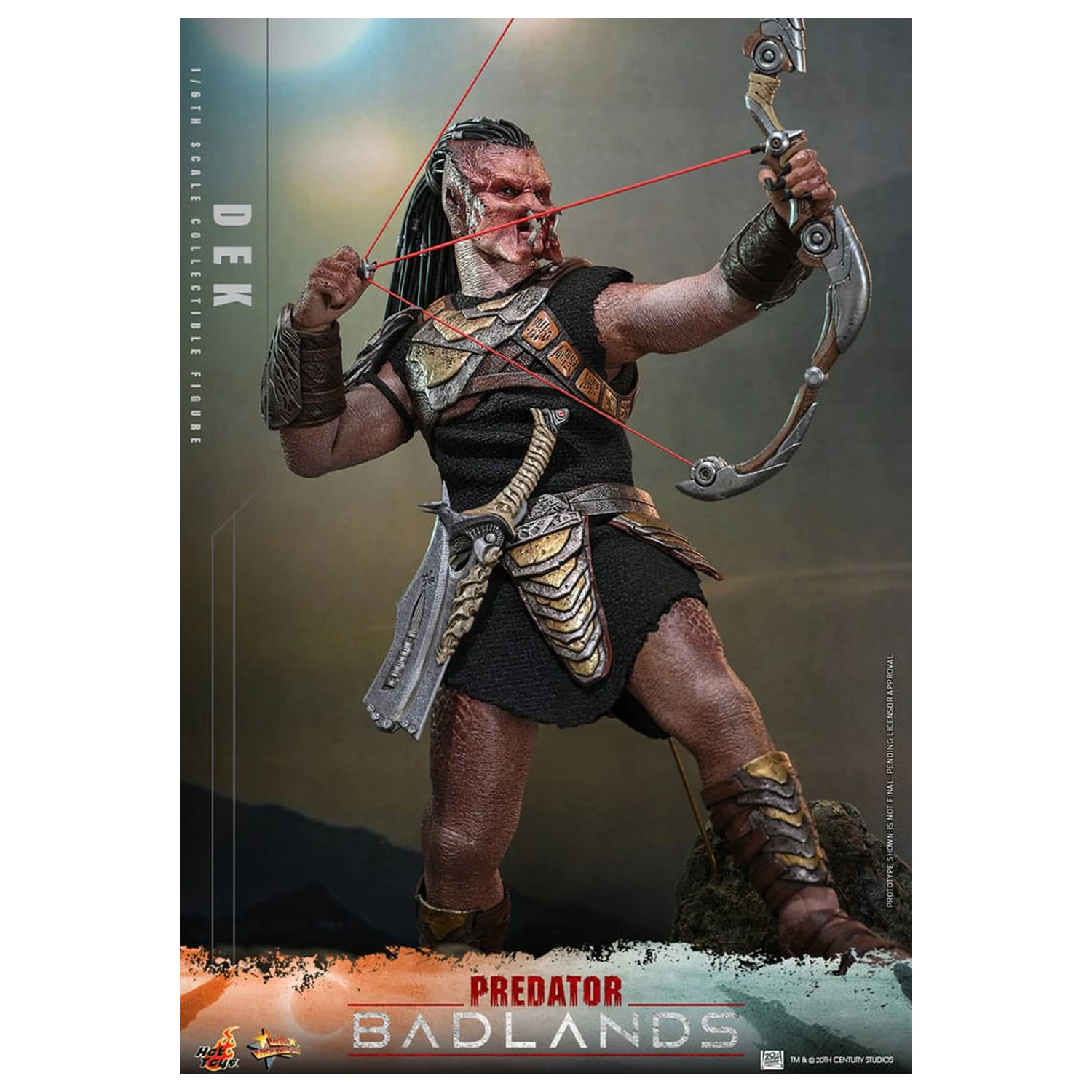 Predator: Badlands Movie Masterpiece akční figurka 1/6, 30 cm fotografii produktu