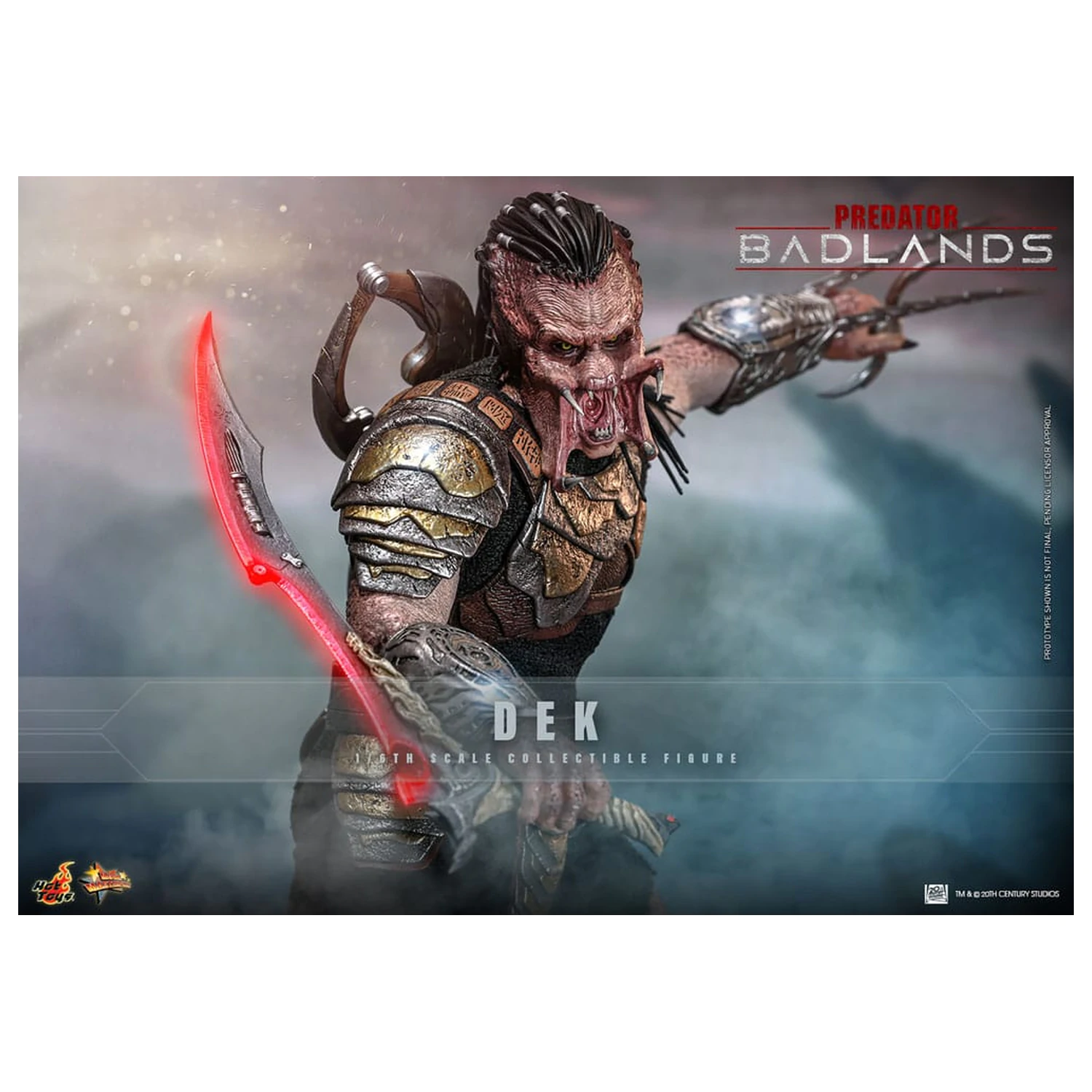 Predator: Badlands Movie Masterpiece akční figurka 1/6, 30 cm fotografii produktu