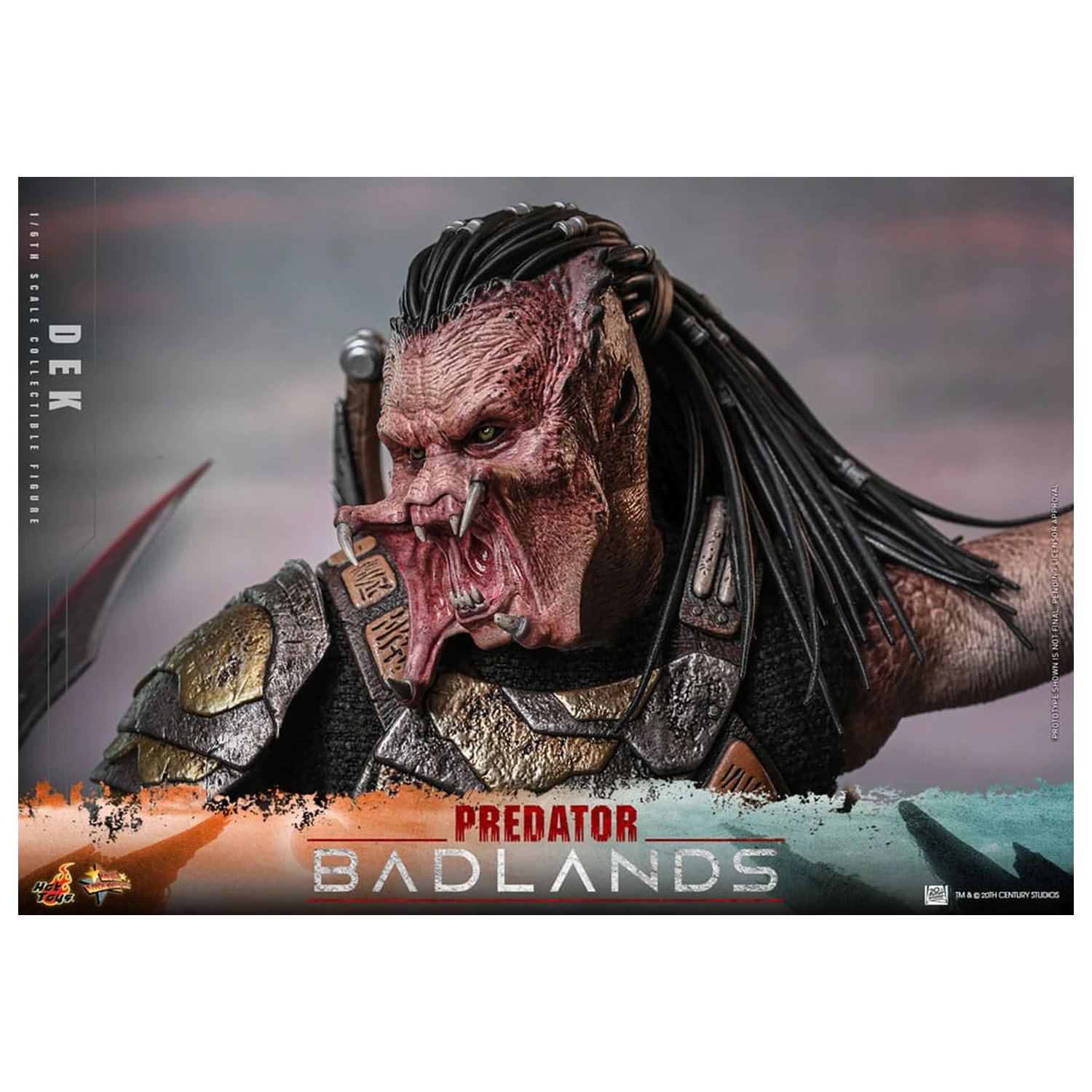 Predator: Badlands Movie Masterpiece akční figurka 1/6, 30 cm fotografii produktu