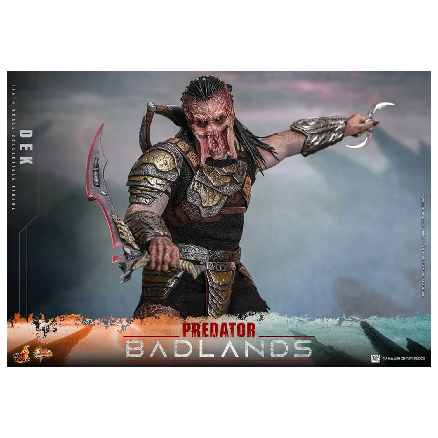 Predator: Badlands Movie Masterpiece akční figurka 1/6, 30 cm fotografii produktu