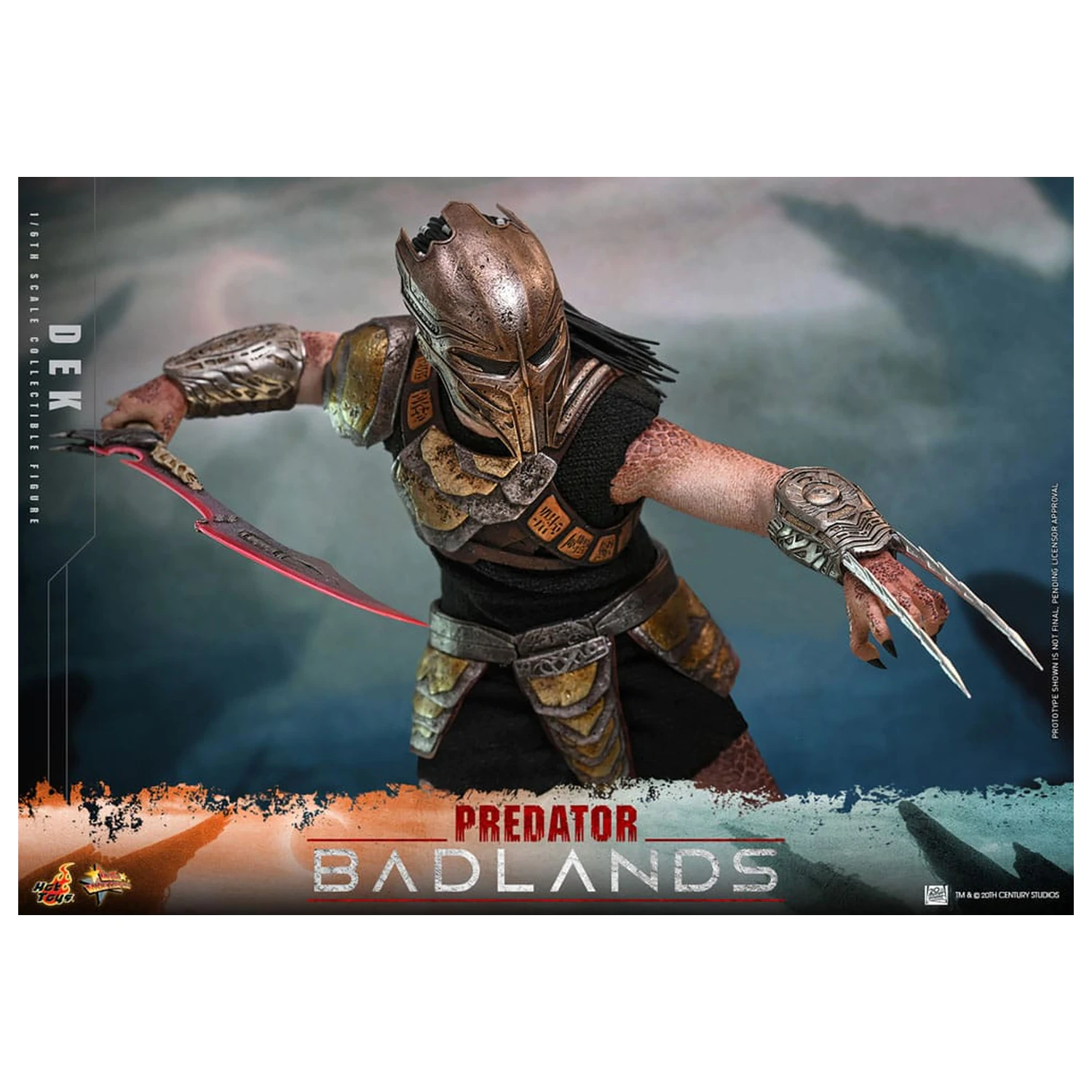 Predator: Badlands Movie Masterpiece akční figurka 1/6, 30 cm fotografii produktu