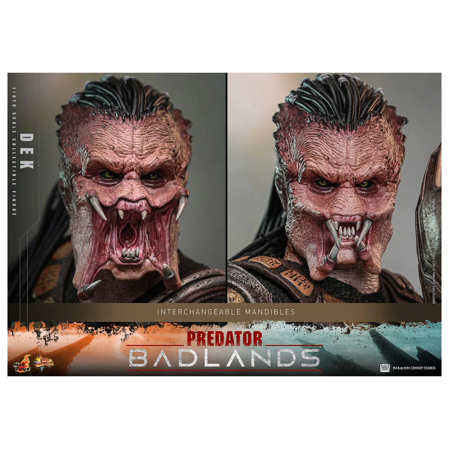 Predator: Badlands Movie Masterpiece akční figurka 1/6, 30 cm fotografii produktu