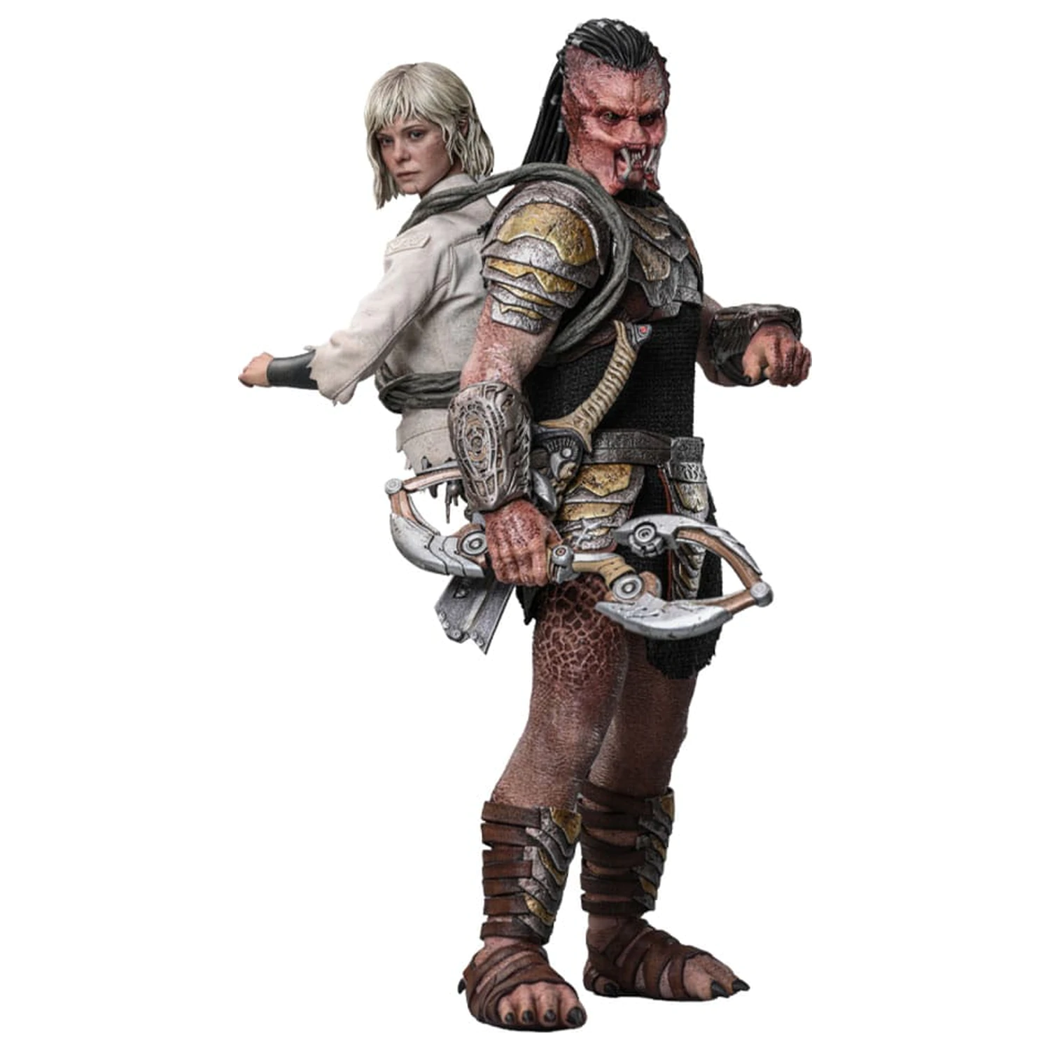 Predator: Badlands Movie Masterpiece akční figurka 1/6 Dek & Thia 30 cm fotografii produktu