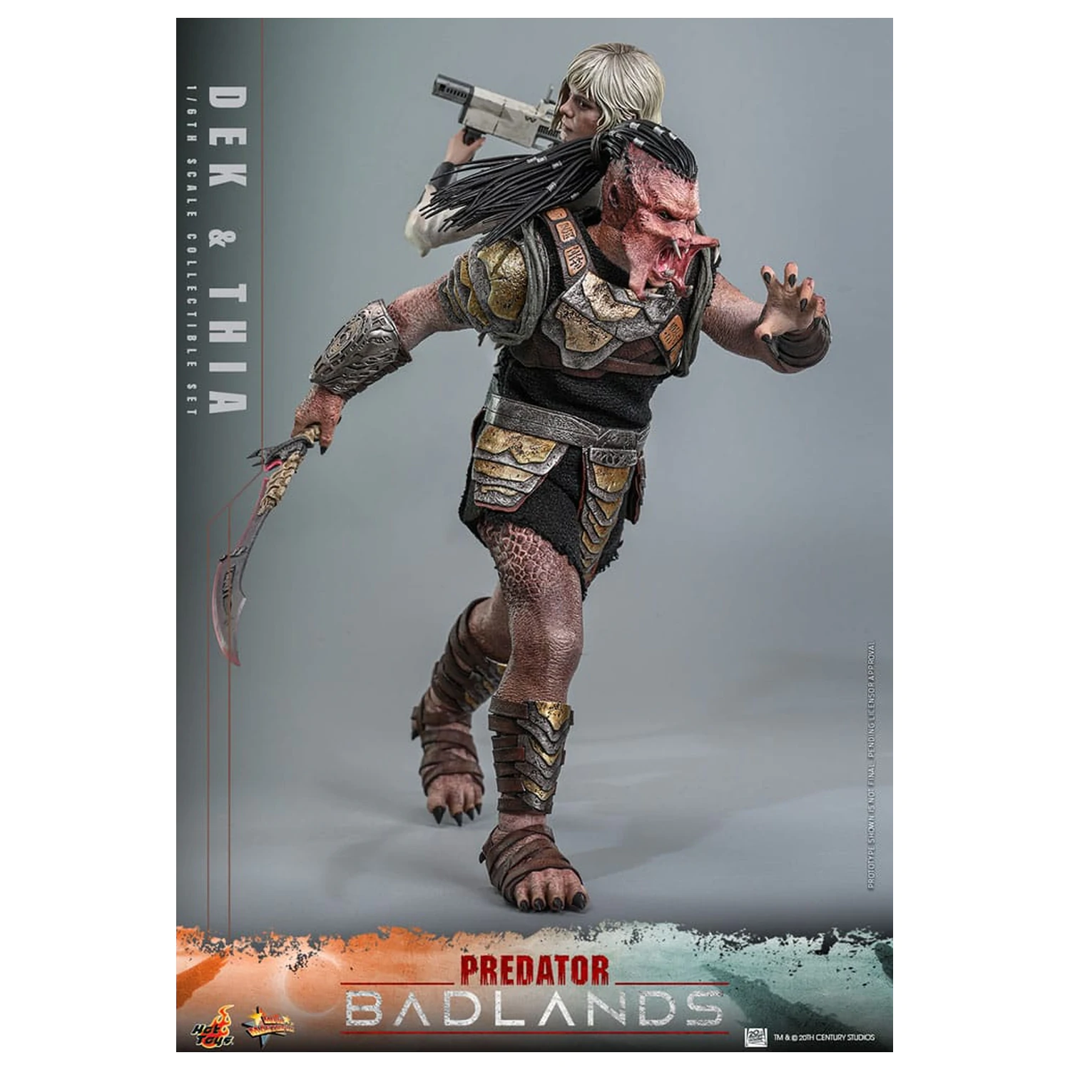 Predator: Badlands Movie Masterpiece akční figurka 1/6 Dek & Thia 30 cm fotografii produktu